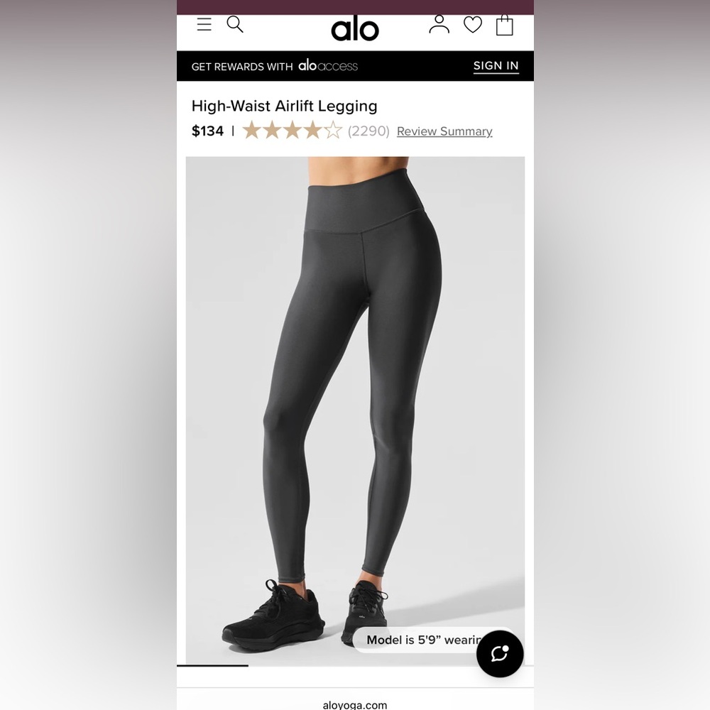 Alo High-Waist Airlift Legging
